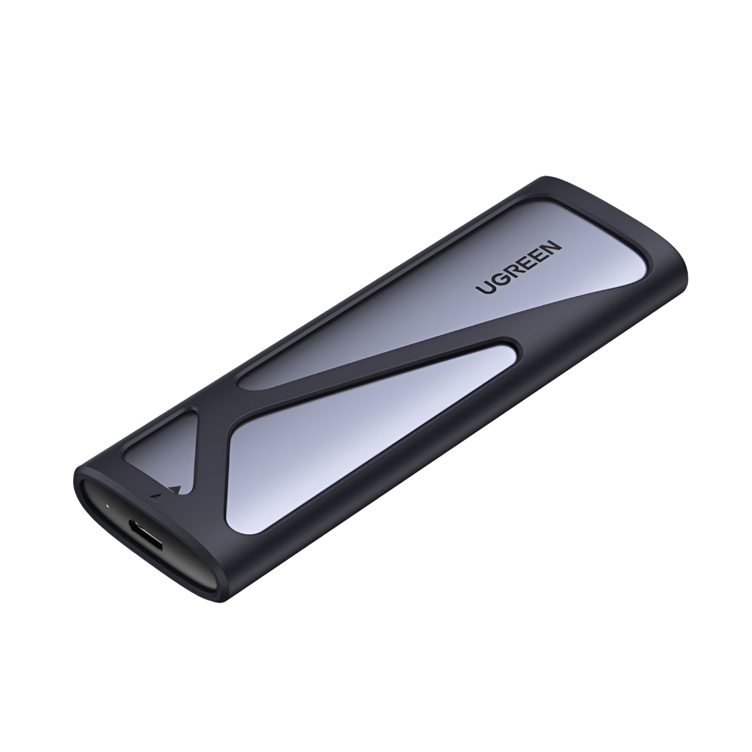 UGREEN CM400-90264 M.2 NVME/SATA SSD Enclosure (10Gbps) - Silver