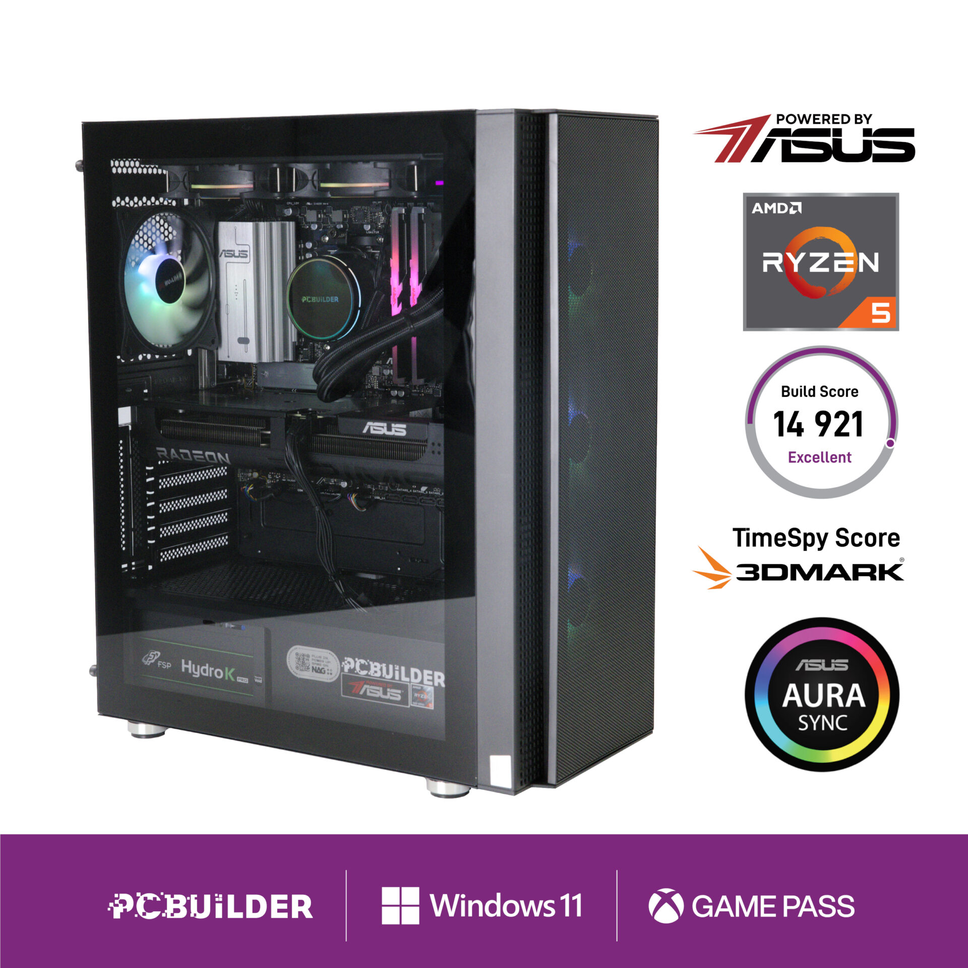 PCBuilder Ryzen 5 7600 SEEKER Windows 11 Gaming PC